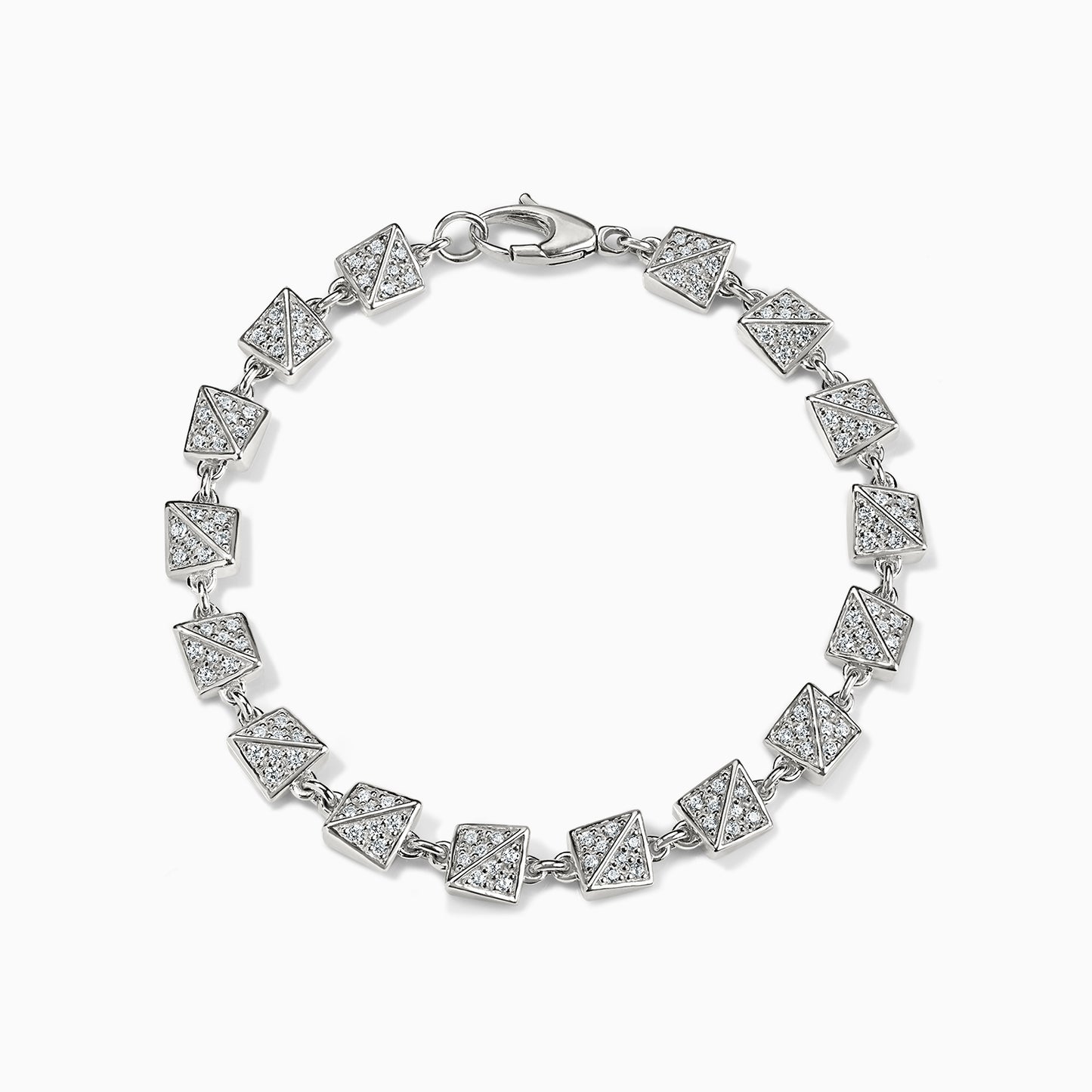 Deconstruct Bracelet Pavè