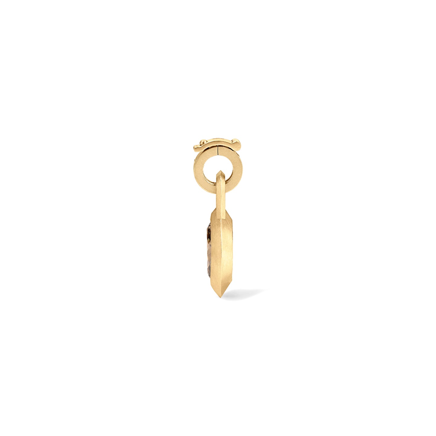 Brown Ombre Diamond Marquise Club Pendant