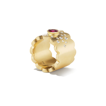 Ruby Jharokha Cigar Band