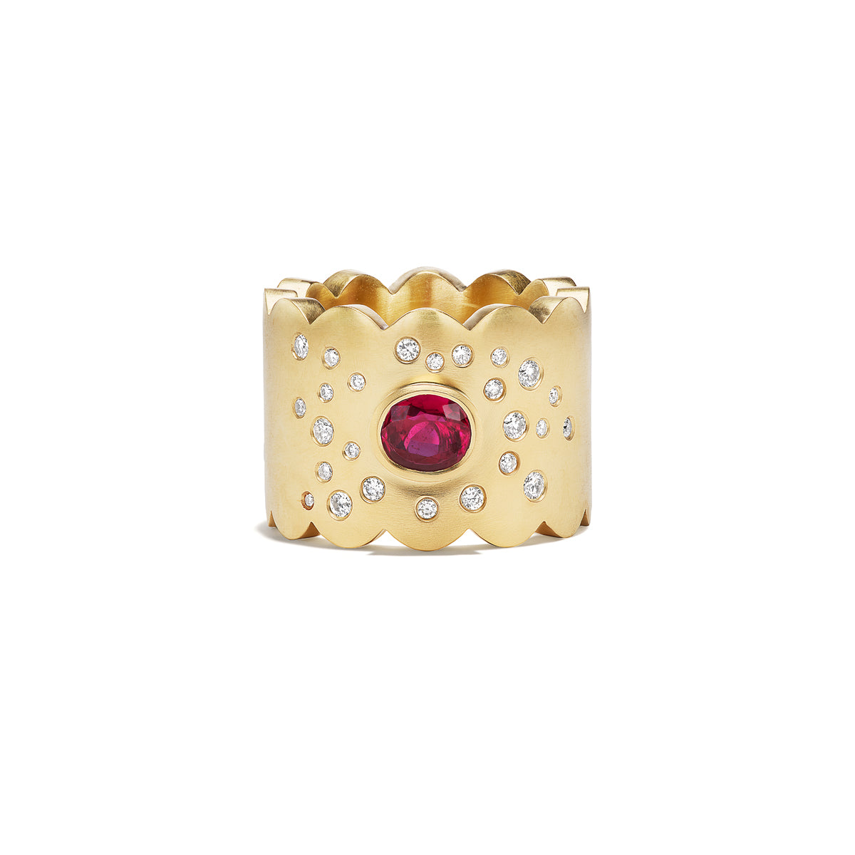 Ruby Jharokha Cigar Band
