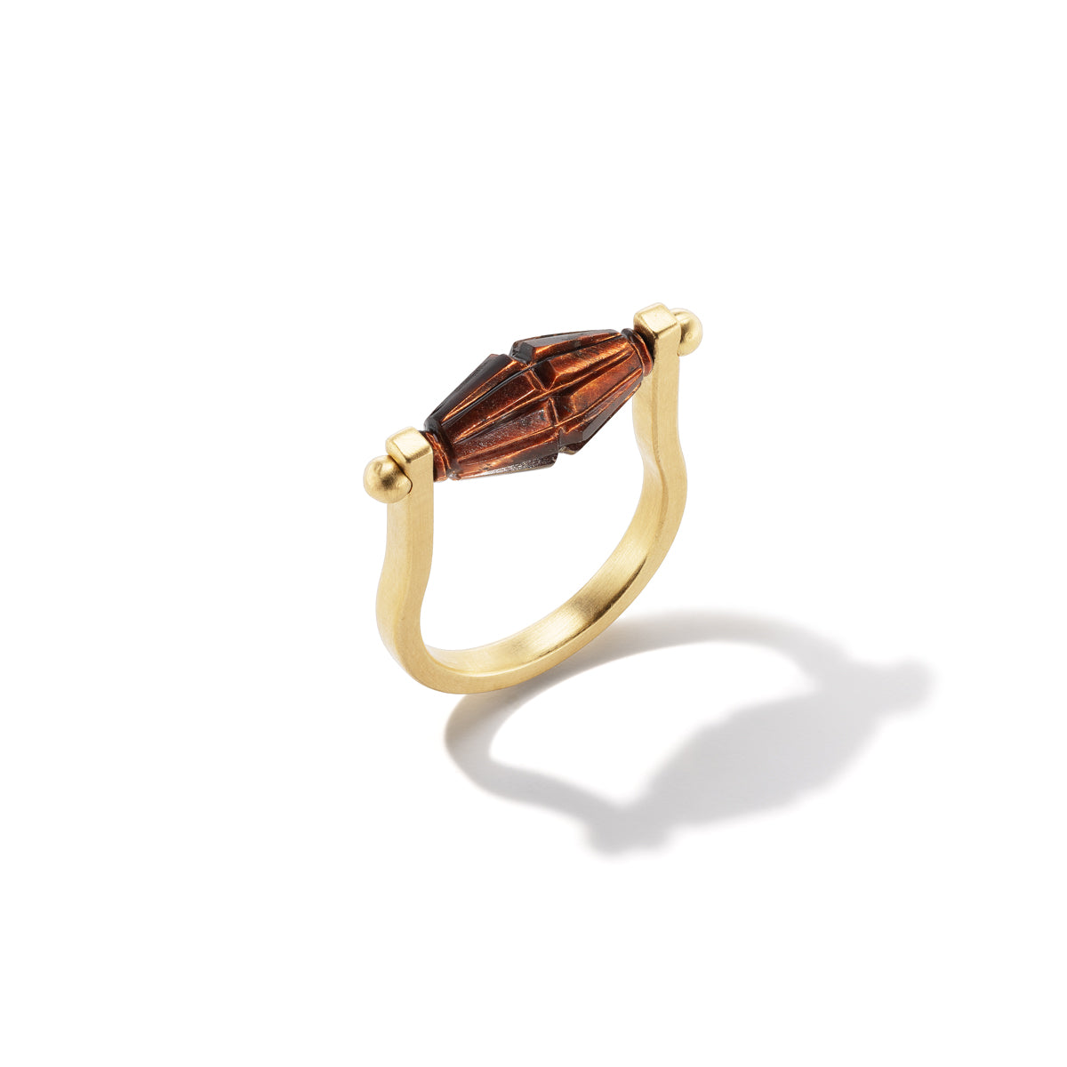 Khol Ring - Tiger Eye