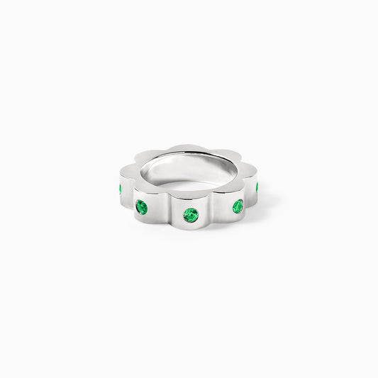 Bague de jardin avec tsavorite