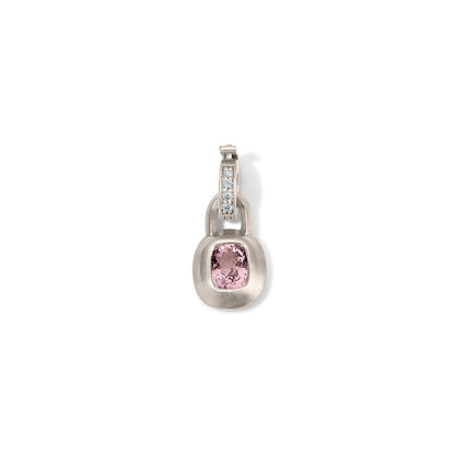 Bubblegum Spinel Club Pendant