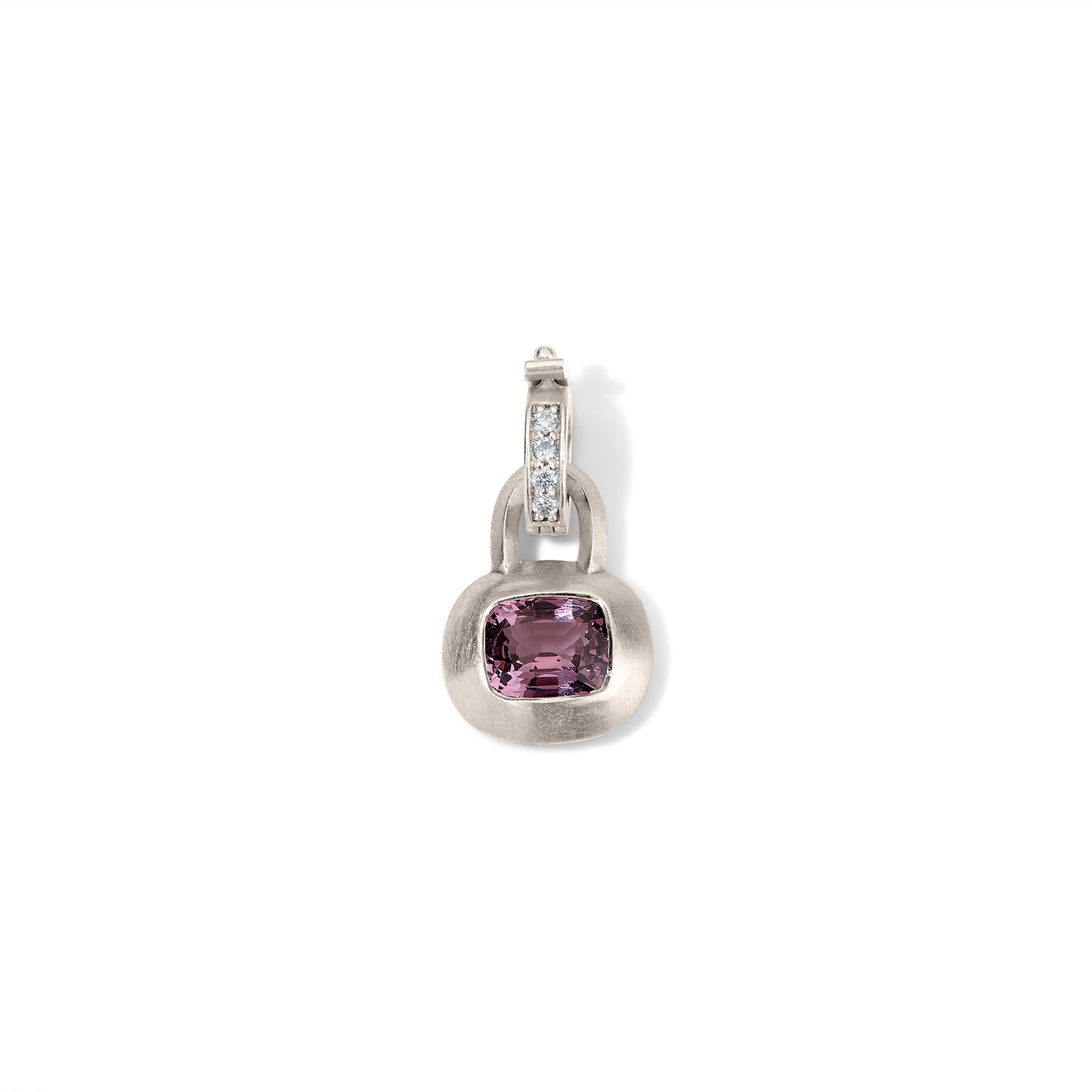 Lavender Spinel Club Pendant