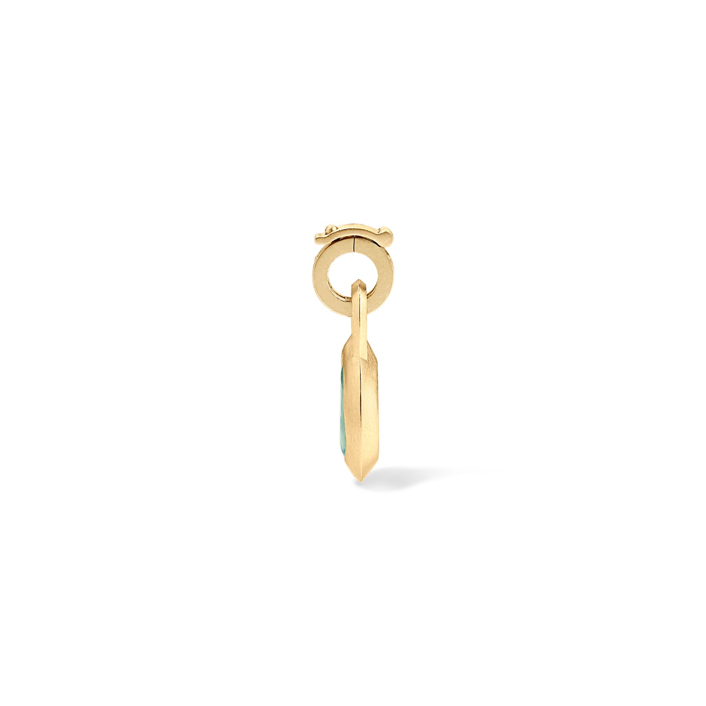 Paraiba Pear Shape Club Pendant