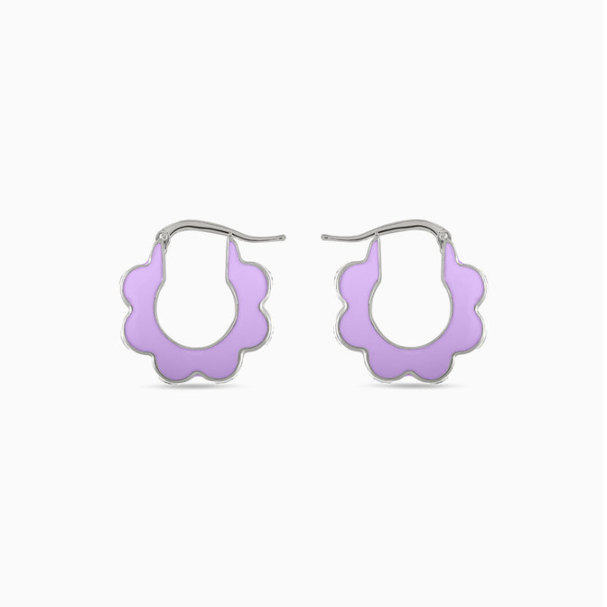 Boucles d'oreilles jardin