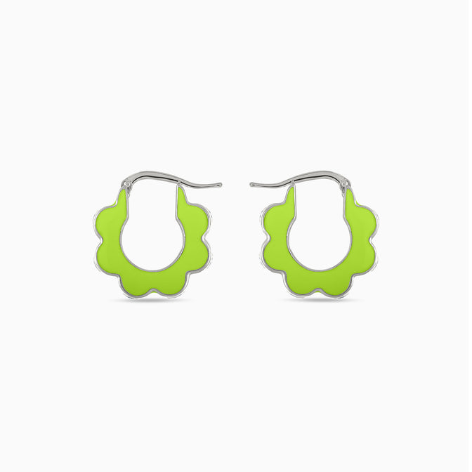 Boucles d'oreilles jardin