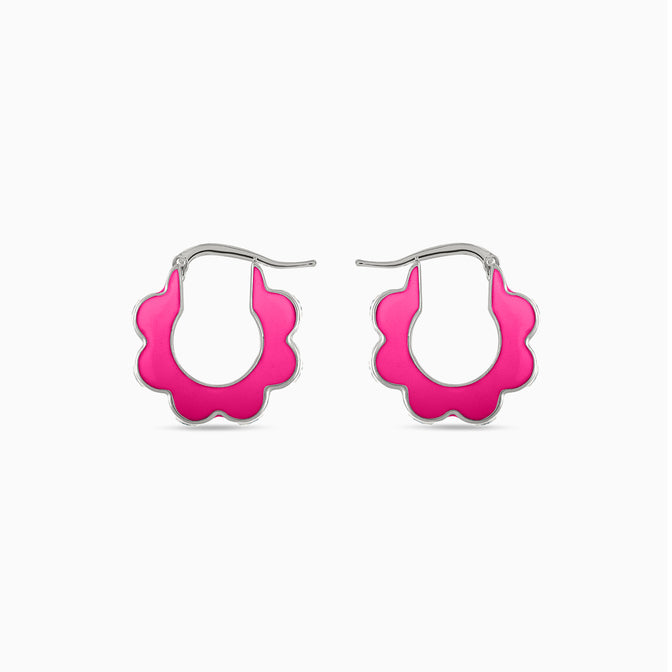 Boucles d'oreilles jardin